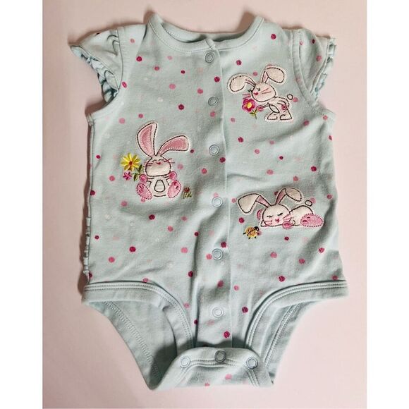 Girls Bundle  3 Bodysuits  Size NB, 0-3m   EUC - Picture 6 of 16